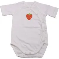 El Puente El Puente Babybody "Funny Strawberry", Größe 62/68 | Fair Trade & Handmade aus Ägypten | Bio-zertifiziert – Produktbild 1 von 1