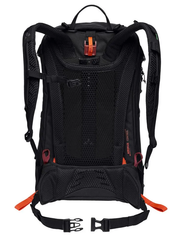 Vaude Vaude Rucksack Wizard 18+4, mit zwei seitlichen Netztaschen, inklusive Regenhülle, Schwarz, – Produktbild 4 von 5