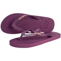 Waves WAVES Flip Flops - Zehentrenner 100 % Naturkautschuk, Violett, – Produktbild 1 von 1