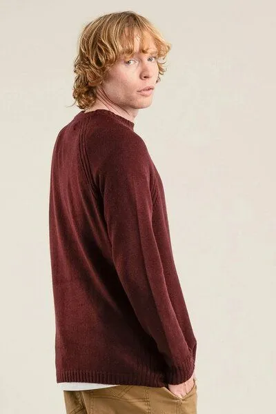 KOMODO Komodo Merino-Pullover mit Raglanärmel Modell: Christoff, Walnut (braun), – Produktbild 2 von 3