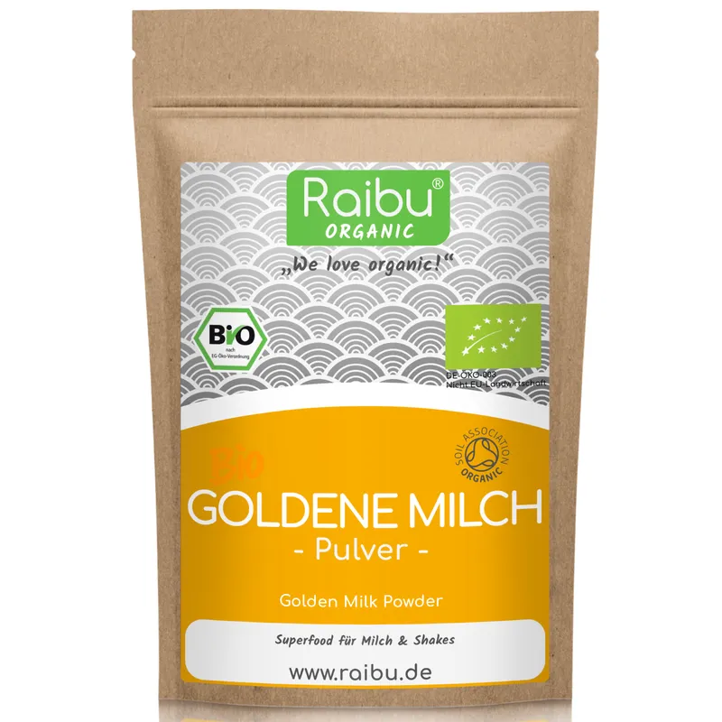 Raibu Natural Raibu Natural BIO Goldene Milch Pulver – Produktbild 1 von 1