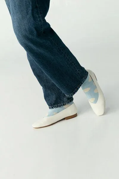 Jutelaune Jutelaune Polka Socks - GRS und OEKO-TEX Zertifizierungen, Blau & weiss, – Produktbild 1 von 4