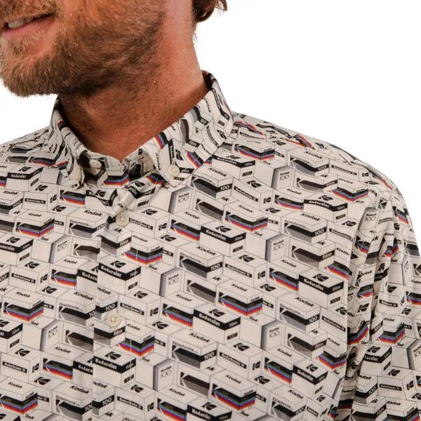 Brava Fabrics Brava Fabrics Hemd Kodak Film Shirt, Ecru (beige), – Produktbild 4 von 4