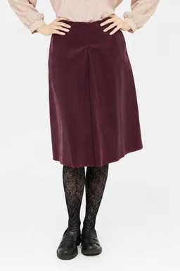 WiDDA WiDDA Damen vegan Skirt Pleat Berry – Produktbild 1 von 1