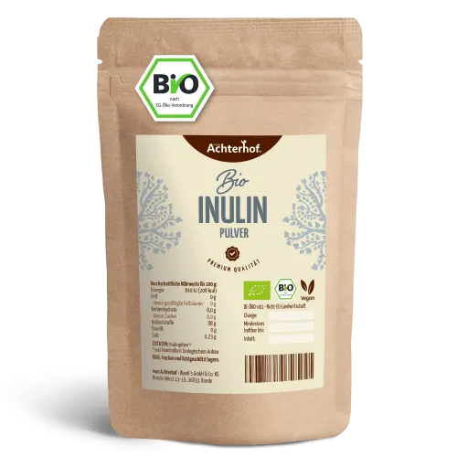 vom Achterhof Agaven Inulin Pulver Bio (500g) – Produktbild 1 von 2