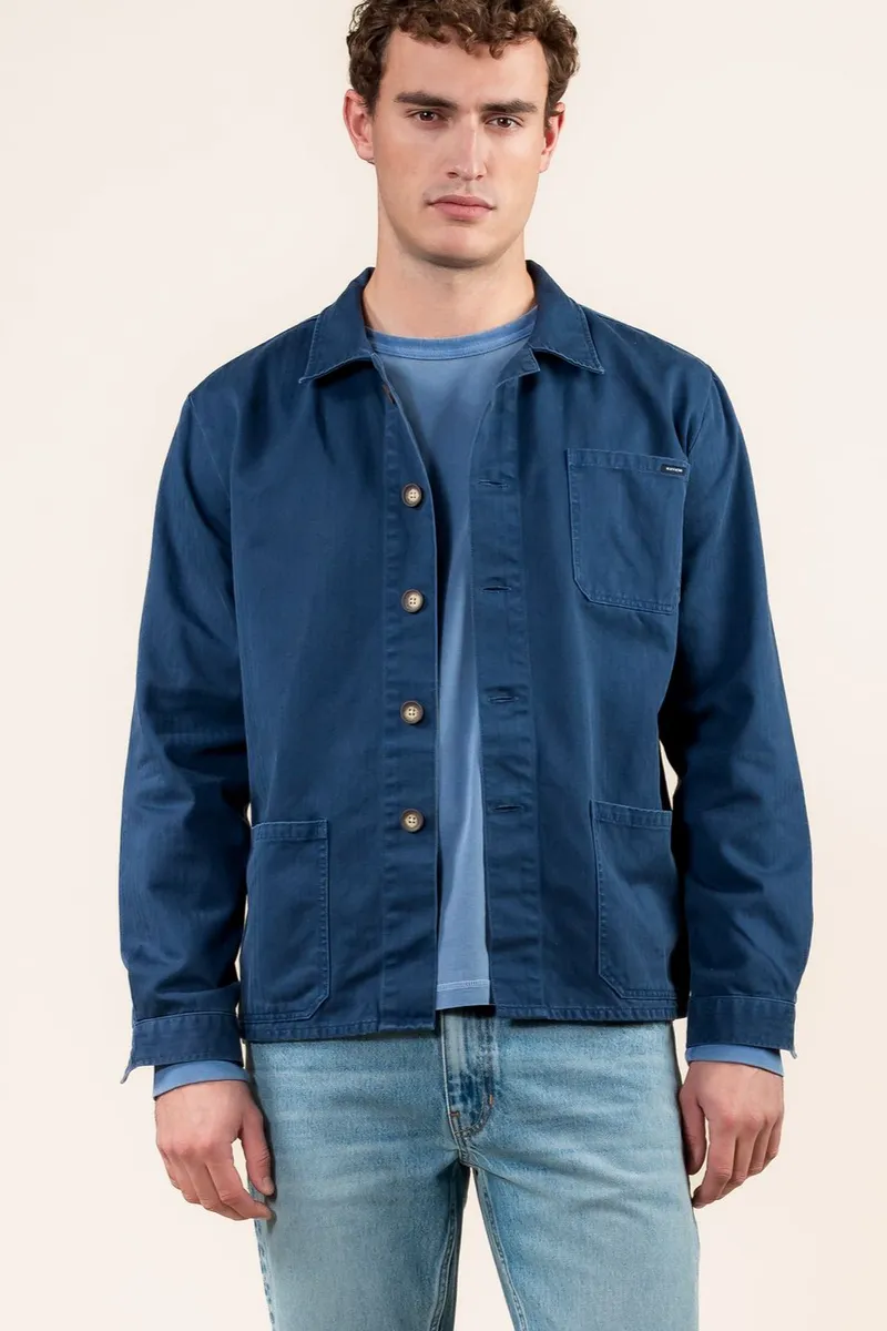 Kuyichi Kuyichi Herren vegan Jacke Peter Worker Blau, Dunkelblau, – Produktbild 2 von 2