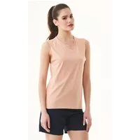 ORGANICATION ORGANICATION Top aus TENCEL Modal und Bio-Baumwolle, Natur(indian tan), – Produktbild 1 von 1