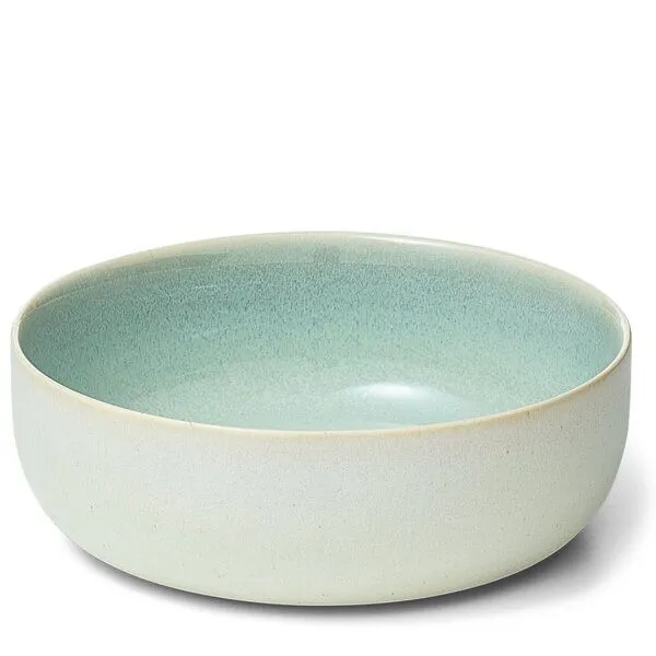 Econovo Econovo Keramikschüssel Groß 19cm, Türkis-beige (blau), – Produktbild 1 von 4