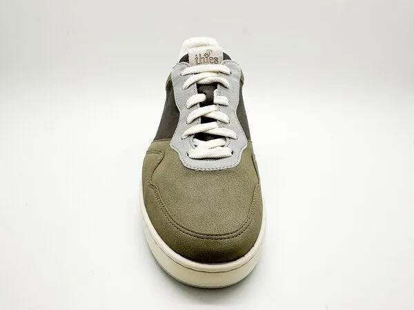thies Veganer, ultraleichter „thies ® Eco Cup Sneaker“ aus recycelten Materialien, Kork, Bambus, Natural, – Produktbild 3 von 4