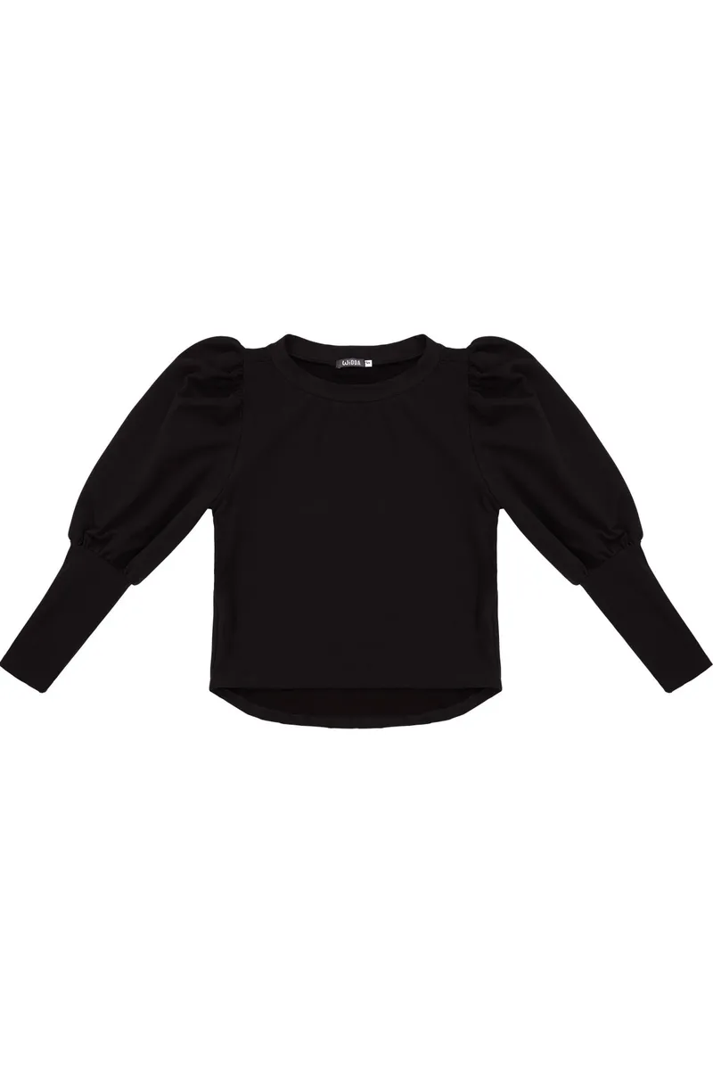 WiDDA Widda Damen vegan Pullover Koile Schwarz, Schwarz, – Produktbild 2 von 2
