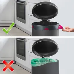 Swirl Swirl Müllbeutel mit Fixierband, 60 l, 10 Stk. – Produktbild 1 von 1
