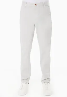 ORGANICATION ORGANICATION Herren vegan Hose Slim Fit Hellgrau – Produktbild 1 von 1