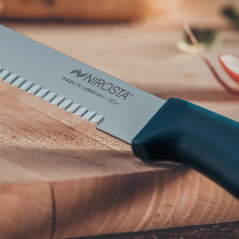 Nirosta Nirosta Frühstücksmesser Elemental, 11cm Klinge, blau – Produktbild 3 von 3