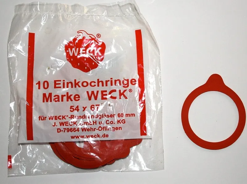 Weck Weck Einkochringe aus Gummi, Ø 6 cm, 10 Stk. – Produktbild 4 von 6