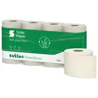 BlackSatino BlackSatino Toilettenpapier GreenGrow 3-lagig 8 Rl./Pack. – Produktbild 2 von 2