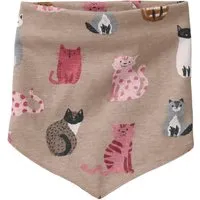 People Wear Organic People Wear Organic Halstuch Katzen taupe one size – Produktbild 1 von 1