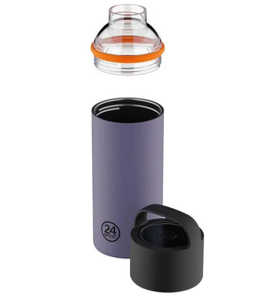 24bottles 24bottles Spin Thermo Bottle aus Edelstahl, Grey, – Produktbild 6 von 6