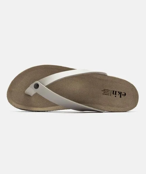 ekn footwear ekn footwear Sandal - Vegan Leather, Grau, – Produktbild 3 von 4