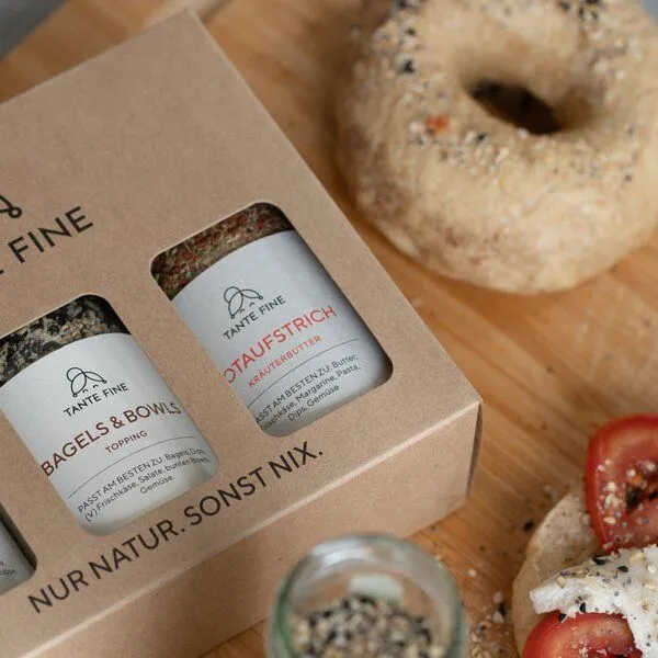 Tante Fine Tante Fine Bio Gewürze Set FINES BOWL BUDDY * Herzhafte Bio-Topping-Box – Produktbild 4 von 4