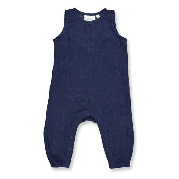 Sense Organics sense-organics Bequemer Baby Overall aus Musselin Maris von Sense Organics, Navy, – Produktbild 1 von 1