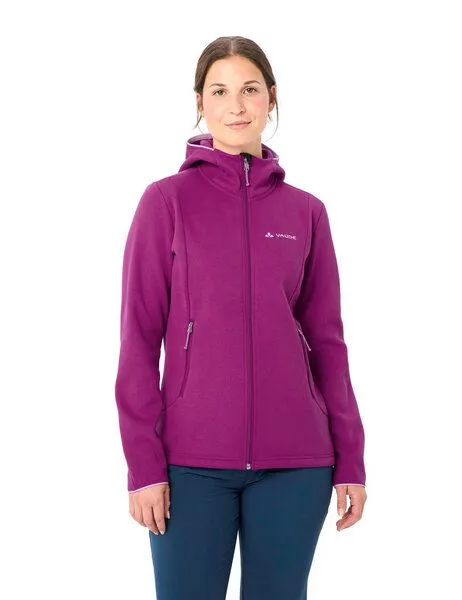 Vaude Vaude Women's Idris Fleece Hoody, Pink orchid, – Produktbild 4 von 5