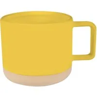 Keramiktasse "Stanley" 400 ml, dark yellow – Produktbild 1 von 1