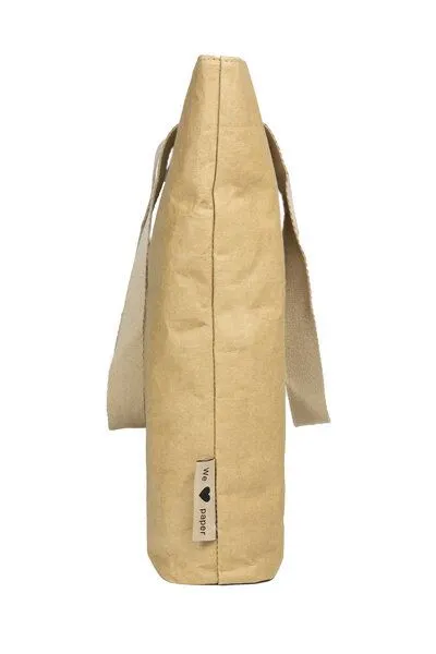PAPERO Shopper Tasche aus Kraft Papier PAPERO KANGOO, Hellbraun, – Produktbild 2 von 4