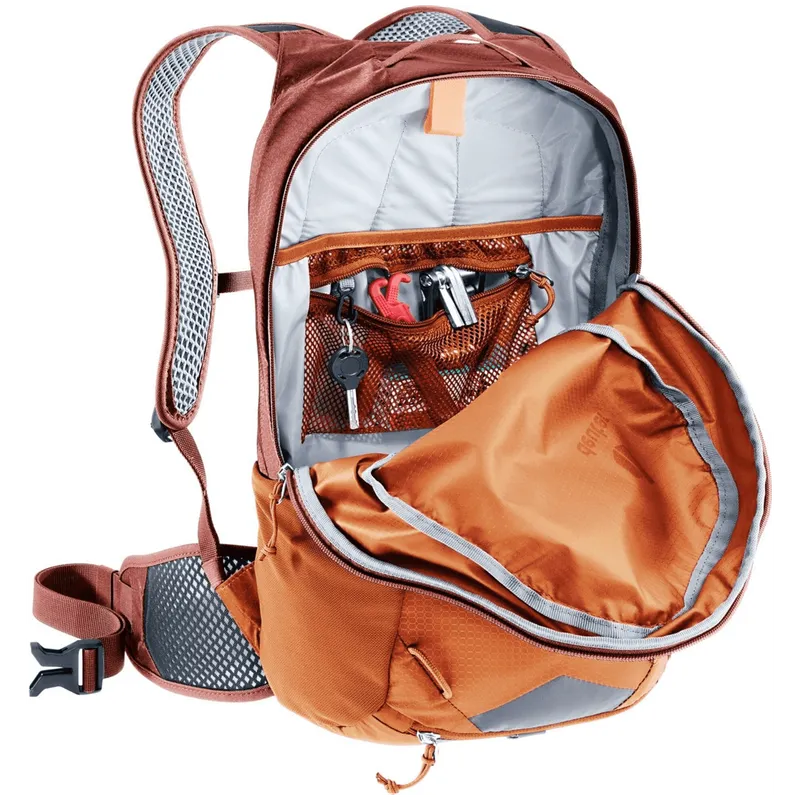 Deuter Deuter Race 16 Fahrradrucksack 16 Liter Chestnut orange, Orange, – Produktbild 7 von 8
