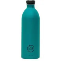 24bottles 24bottles 1l Edelstahl Trinkflasche - verschiedene Farben, Petrol, – Produktbild 1 von 1