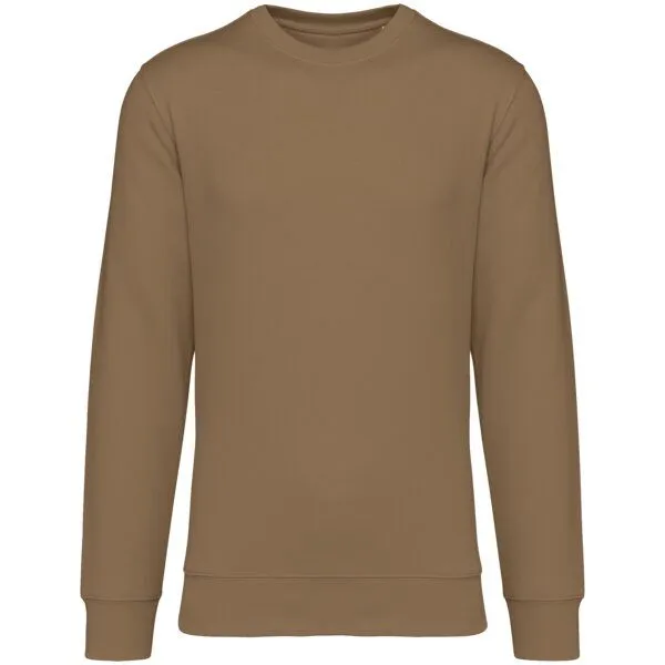 Greenspired Greenspired Umweltfreundliches Unisex-Sweatshirt mit Rundhalsausschnitt 350g/m² XXS - 4 XL (slimfit), Dunkelcamel, – Produktbild 1 von 1