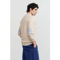 Rotholz Rotholz Herren vegan Strickpullover Lightweight Beige – Produktbild 1 von 1