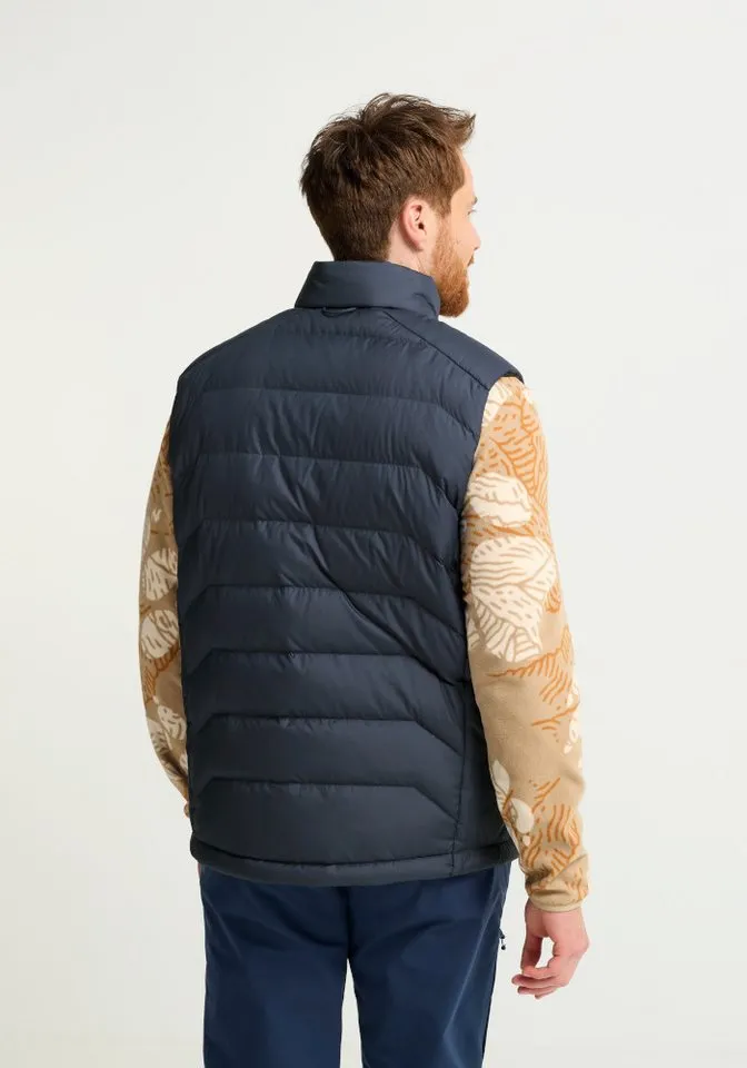 Jack Wolfskin Jack Wolfskin Daunenweste WILD PASS DOWN VEST M RDS Daunenweste, warm, wind- und wasserabweisend, Blau, – Produktbild 2 von 5