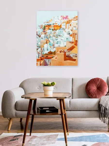 Photocircle Photocircle Poster / Leinwandbild - Santorini Vacay – Produktbild 2 von 4