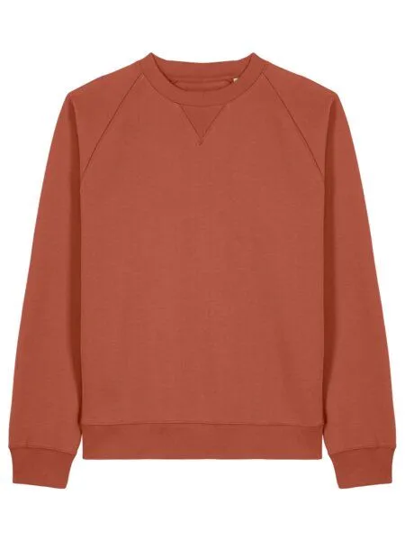YTWOO YTWOO Klassisches Unisex Raglan Sweatshirt mit Relaxed Fit aus 100% Biobaumwolle, Herbstbraun, – Produktbild 1 von 4