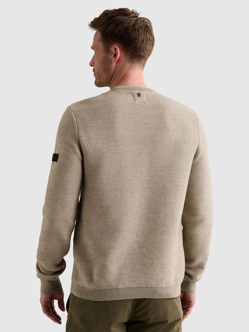 PME Legend PME Legend Rippstrickpullover Beige - Größe XL, Beige, – Produktbild 5 von 5
