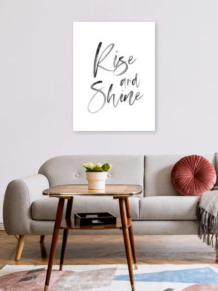 Photocircle Photocircle Poster / Leinwandbild - Rise and Shine No3 – Produktbild 2 von 4