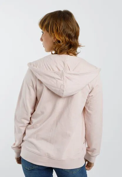 TORLAND TORLAND Damen Zip-Hoodie ZITA, Rosa (soft rose), – Produktbild 2 von 4