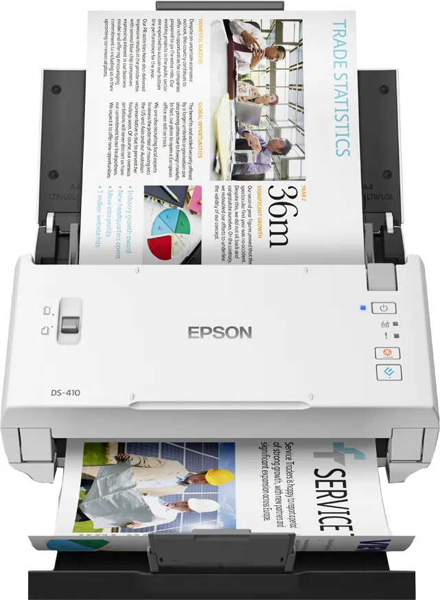 Epson Epson WorkForce DS-410 | b11b249401 | Dokumentenscanner - Kontaktbildsensor (CIS) – Produktbild 2 von 2