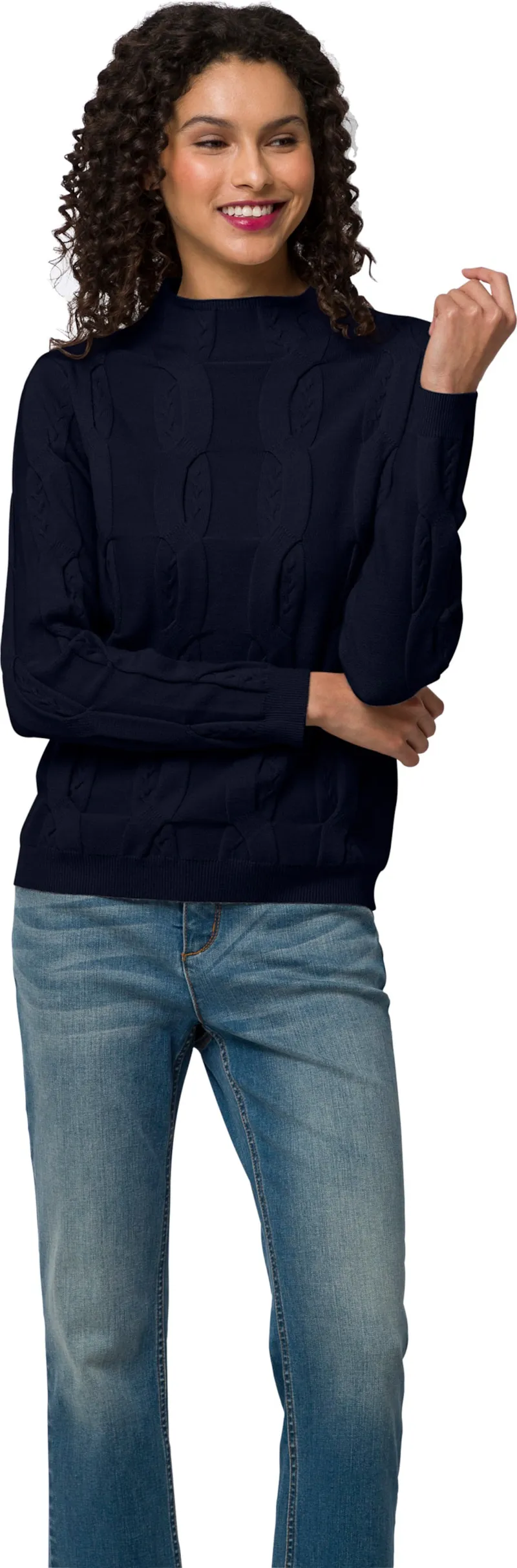 heine Pullover marine, Marine, – Produktbild 2 von 2