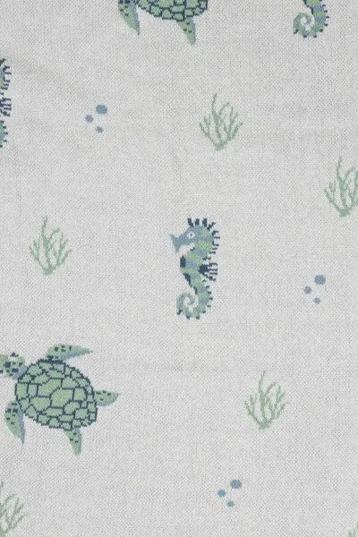 Tranquillo Tranquillo Babydecke Turtle, Grün, – Produktbild 5 von 5