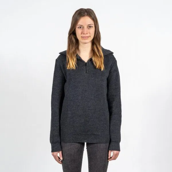 LANGBRETT LANGBRETT troyer | schurwolle | unisex, Anthrazit (grau), – Produktbild 2 von 3