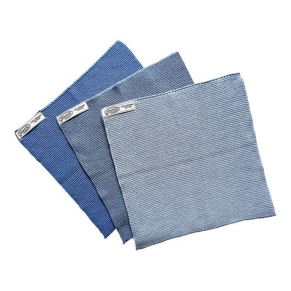 Solwang Design Solwang Design 3er-Set Spültücher aus 100% Biobaumwolle, Eisblau kombi, – Produktbild 2 von 2