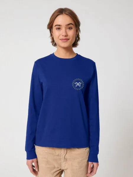 Zeachild Zeachild Tribal Longsleeve Unisex Biobaumwolle, Blau, – Produktbild 1 von 3