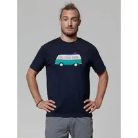 watapparel watapparel T-Shirt Unisex California Dream, French navy, – Produktbild 1 von 1