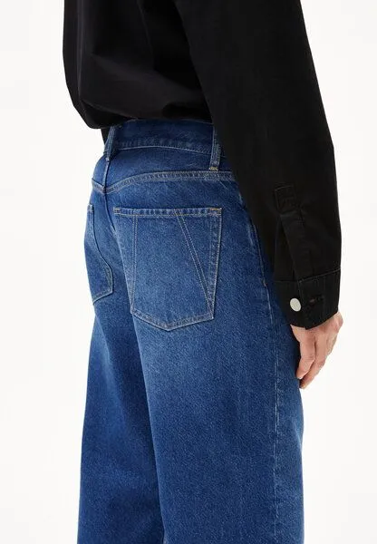 ARMEDANGELS ARMEDANGELS AARY Herren Straight Jeans Bio-Baumwoll Mix Comfort Stretch, Blue, – Produktbild 3 von 4
