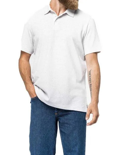 YTWOO YTWOO Herren Polohemd aus 100% recycelten Materialien, Beige, – Produktbild 1 von 4