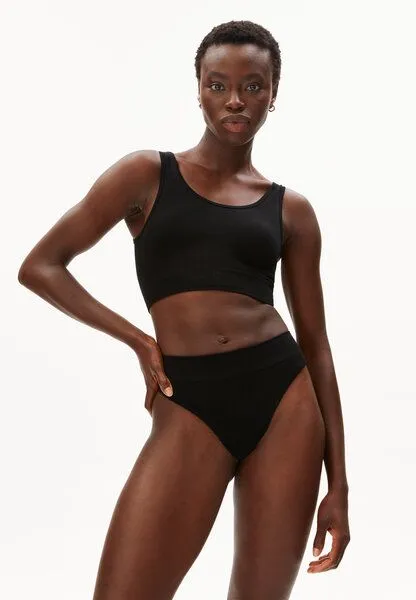 ARMEDANGELS ARMEDANGELS BRAA SEAMAALA Damen Bralette aus TENCEL Lyocell Mix, Black, – Produktbild 1 von 4