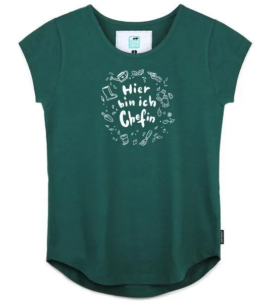Gary Mash GARY MASH Shirt Asheville Gartenchefin aus Bio-Baumwolle, Grün, – Produktbild 1 von 4