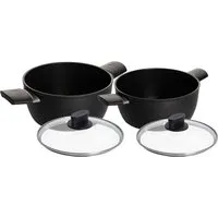 Woll Woll Topf 2er-Set “ECO Lite QXR“ mit Deckel, PFAS-frei – Produktbild 1 von 1