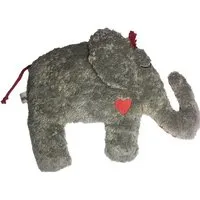 Pat und Patty Pat und Patty Greifling mit Rassel "Elefant" ,grau ,PAT & PATTY , 100 % Baumwolle-kbA – Produktbild 1 von 1
